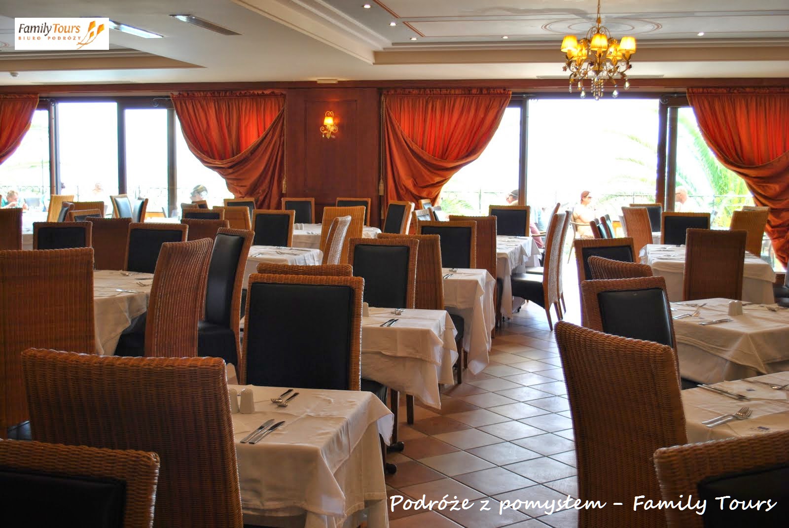 opinia o hotelu Mitsis Roda Beach Korfu restauracja główna