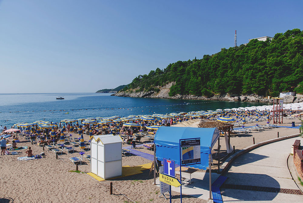 czarnogóra montenegro beach resort